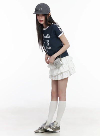 berlin-track-ringer-tee-cm524 / Dark blue