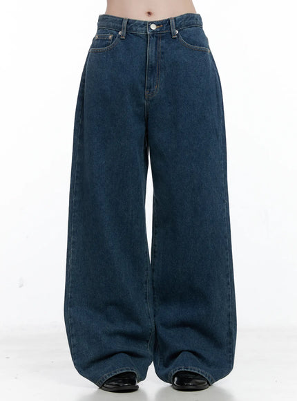 natalia-baggy-jeans-co503 / Dark blue