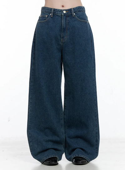 natalia-baggy-jeans-co503 / Dark blue