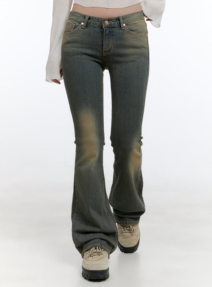 contour-bootcut-zuzu-denim-cs406 / Dark blue