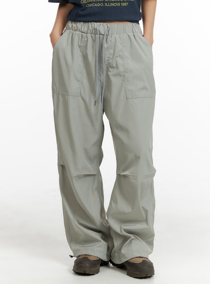 String Wide Pants Unisex CG11