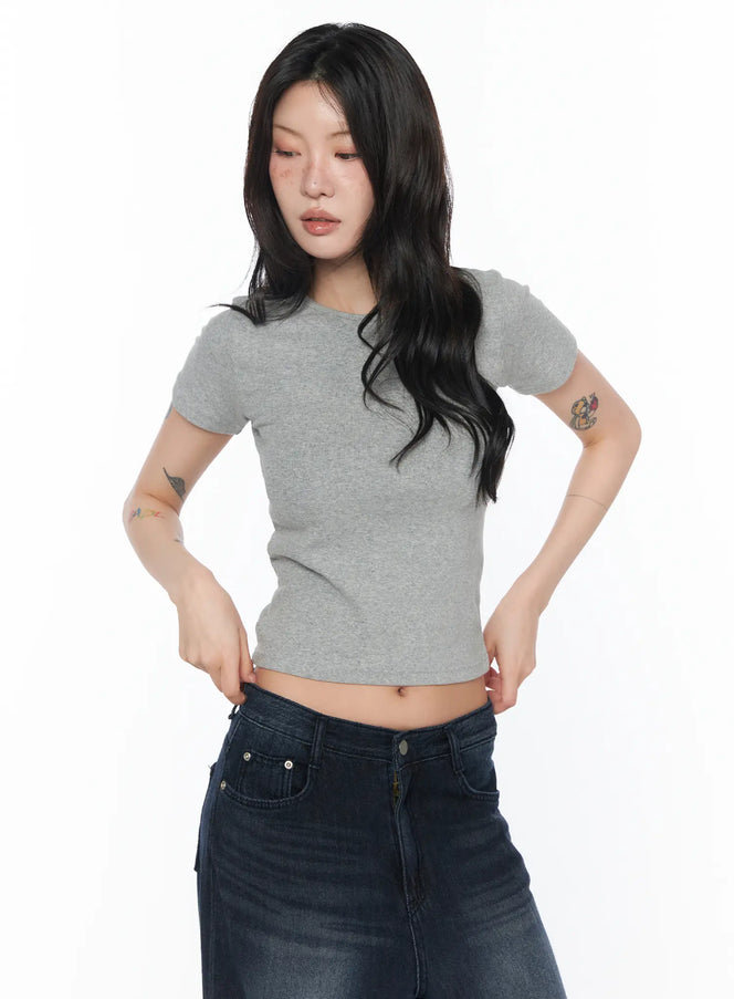 classic-short-sleeve-tee-ca524 / Gray