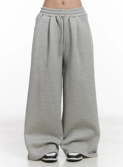 wide-leg-sweatpants-cn528 / Gray