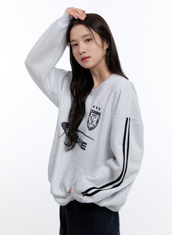 graphic-oversized-crew-neck-sweatshirt-on418 / Gray