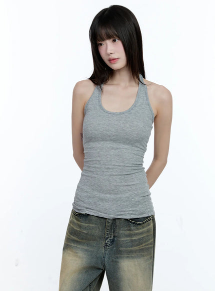 Basic Halter Neck Tank Top CG507