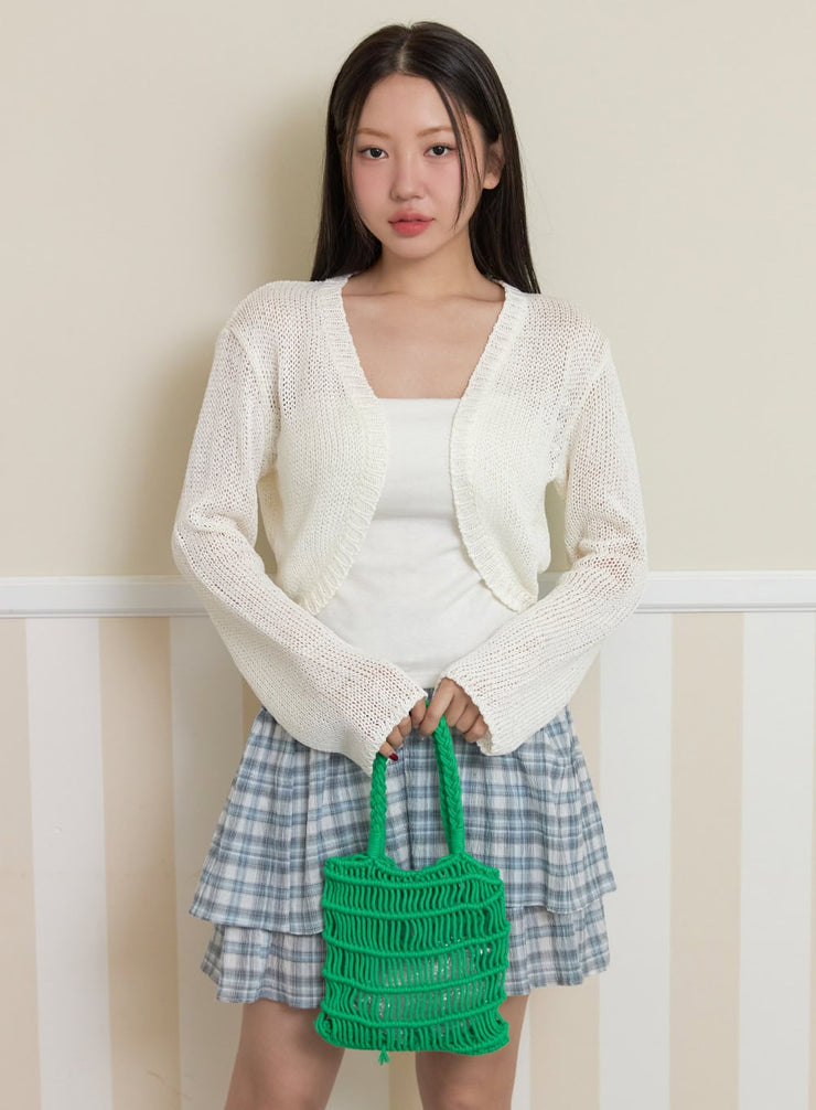 crochet-tote-bag-oy424 / Green