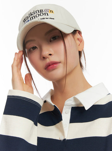 Embroidered Graphic Cap IM514