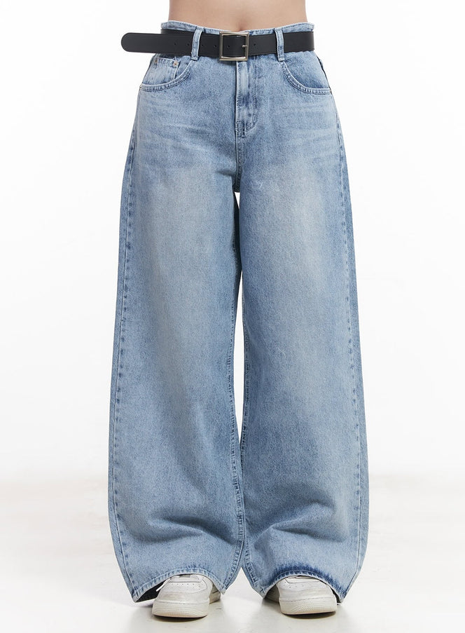maggie-wide-leg-jeans-cy523 / Light blue