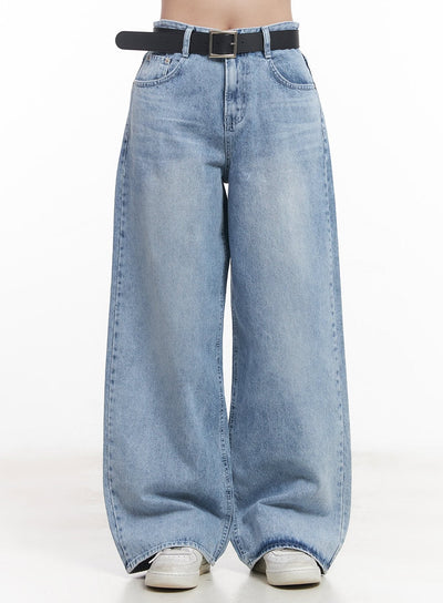 maggie-wide-leg-jeans-cy523 / Light blue