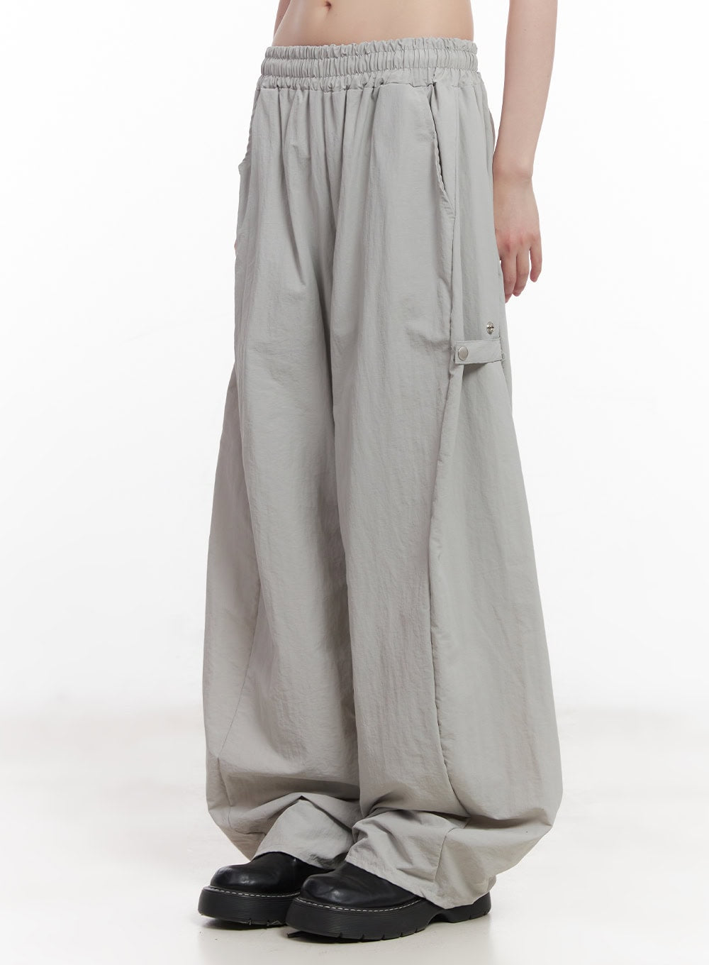 【HI FI FNK】Watson Banding Wide Trousers Chaka Wide Leg Pant – Logan & Finley