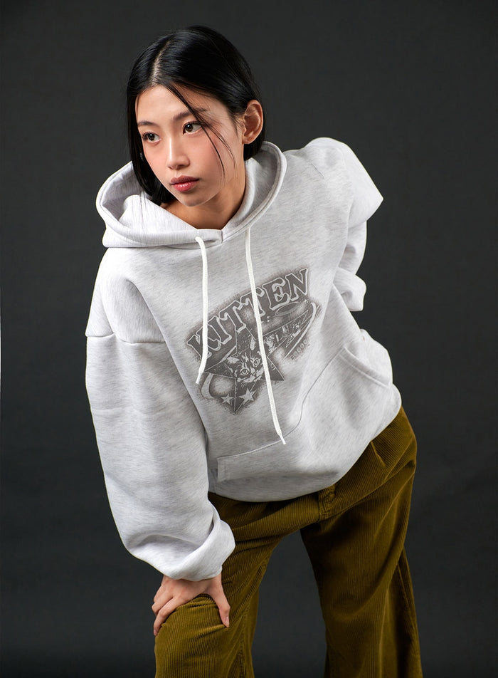 graphic-oversized-hoodie-sweatshirt-ij403 / Light gray