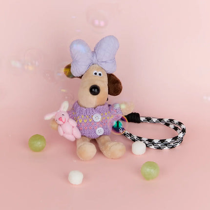 bow-puppy-keychain-ig512 / Purple
