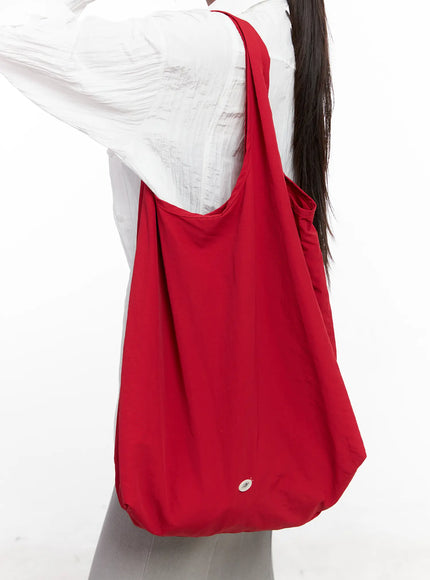 essential-slouchy-tote-bag-cl522 / Red