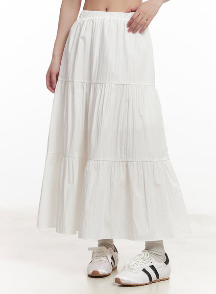 ＊韓国＊［COZING］Angel layerd skirt 001_White_439a0fd3-39db-43a3-