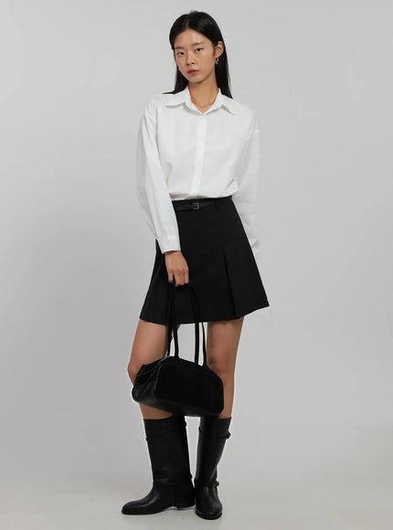 classic-button-up-shirt-ij508 / White
