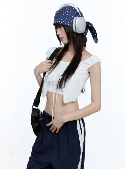 layered-lace-short-sleeve-cardigan-cg511 / White