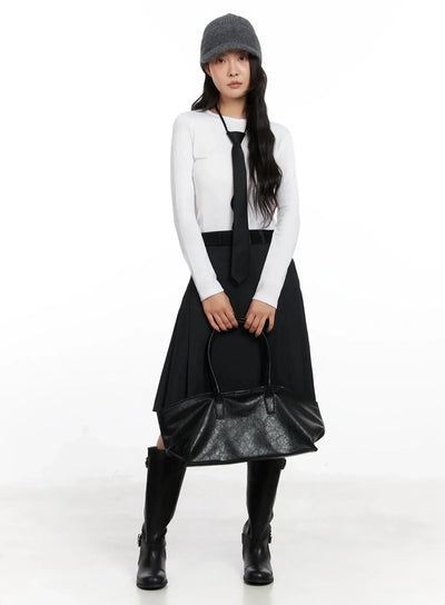 thermal-crewneck-long-sleeve-top-in528 / White