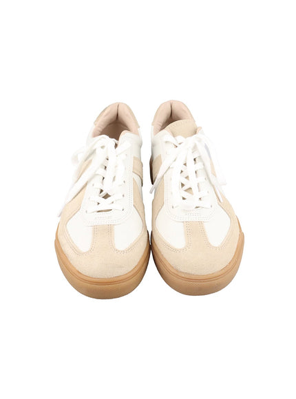 mens-faux-leather-sneakers-iu405 / White