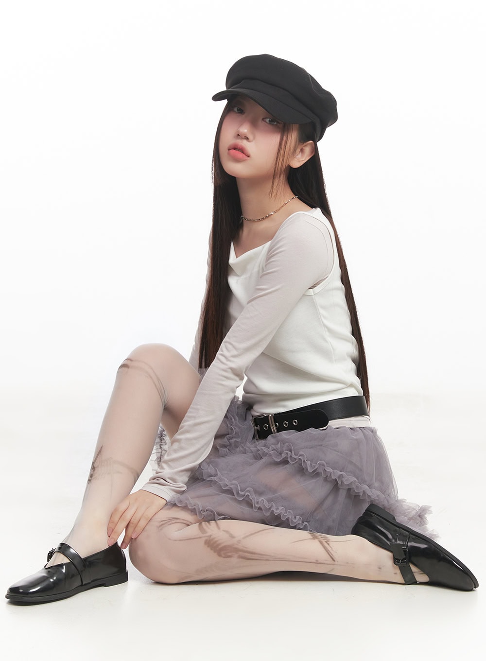 Sleeveless Boat Neck Crop Top CM528