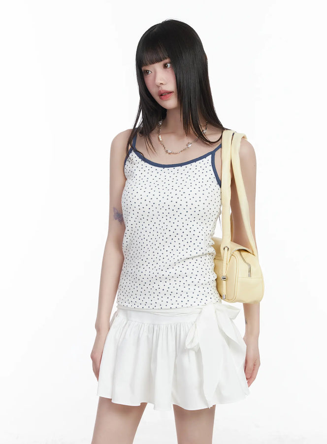 floral-crop-cami-cm524 / White