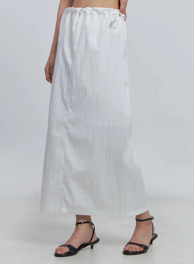 strappy-maxi-skirt-iu512 / White