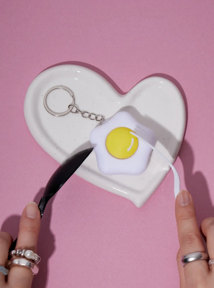fried-egg-keycap-keychain-ia524 / Yellow