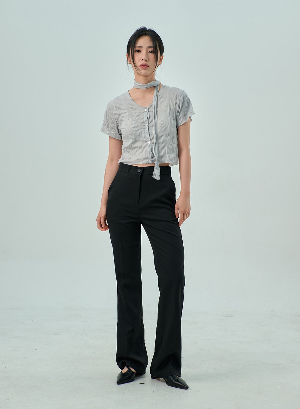 Bootcut Tailored Pants OY310