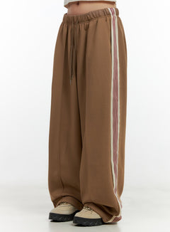 flexifit-wide-leg-sweatpants-cn406 / Beige