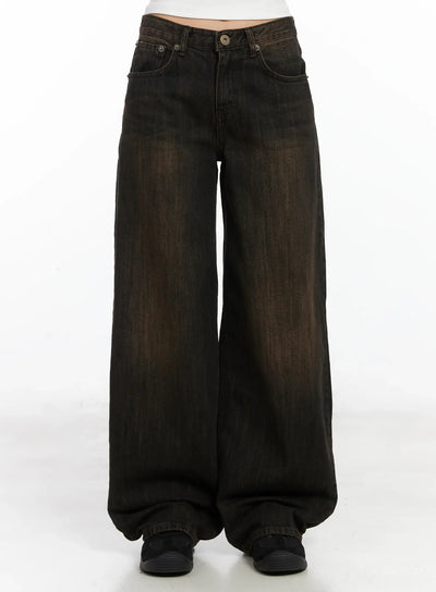 winnie-brown-baggy-jeans-cd502 / Black