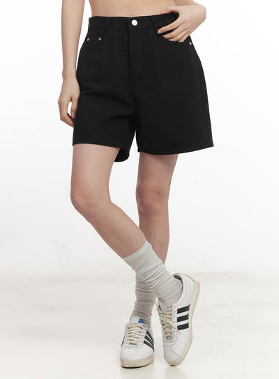 Essential Cotton Midi Shorts CA501