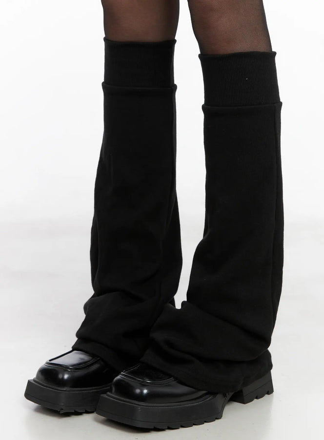 chic-black-bootcut-leg-warmers-cg515 / Black