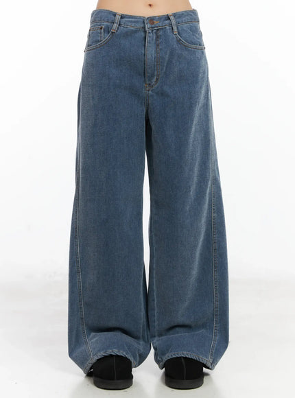 norah-oversized-jeans-cn528 / Blue