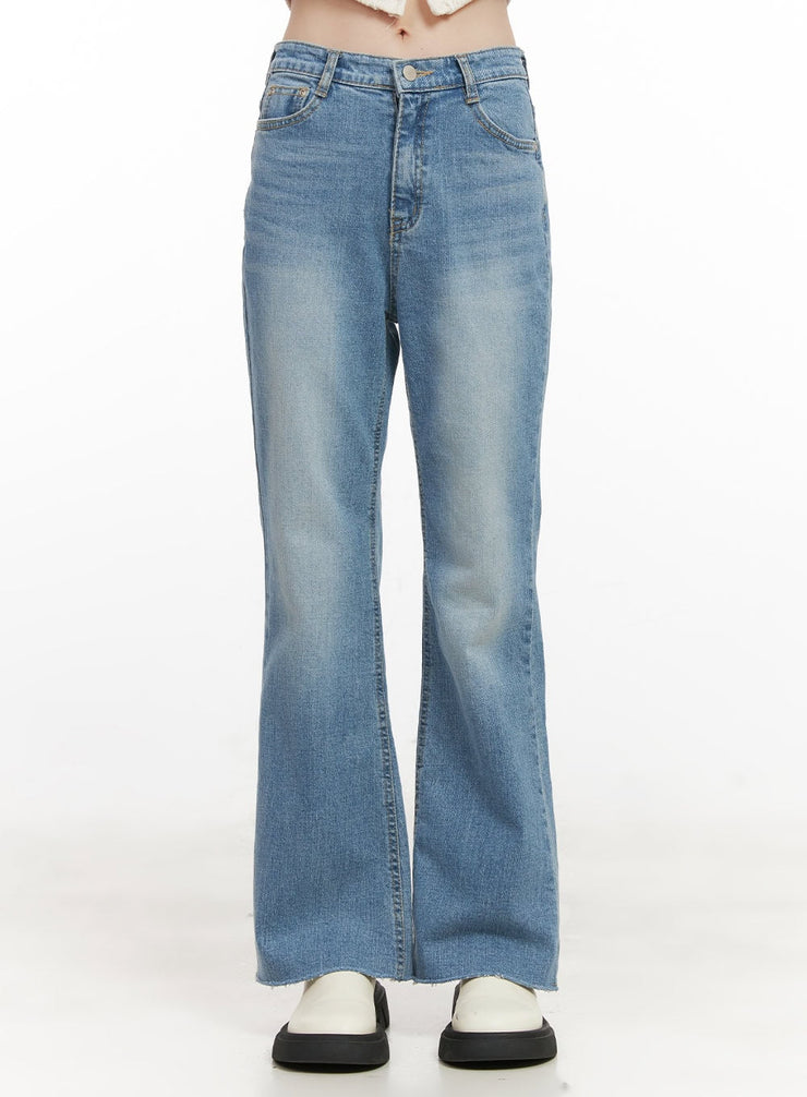 joyce-slim-fit-bootcut-jeans-cj523 / Blue