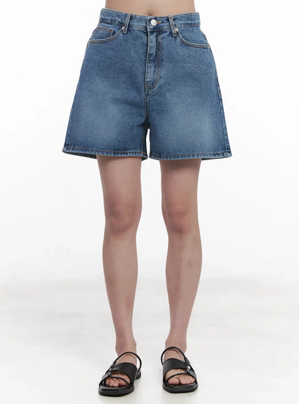 relaxed-fit-jorts-cu523 / Blue