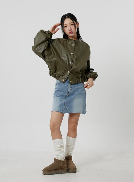 Denim Mini Skirt CF302