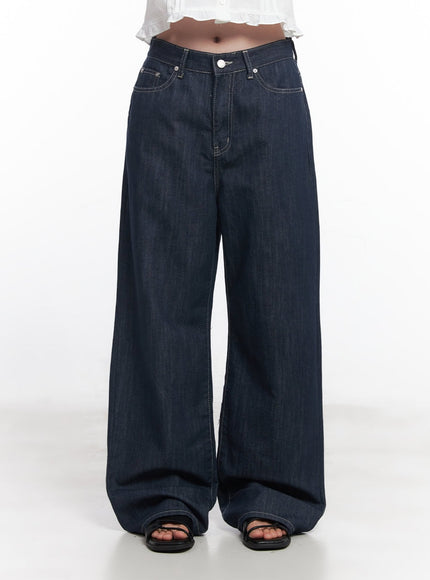 elara-wide-leg-jeans-cy515 / Dark blue