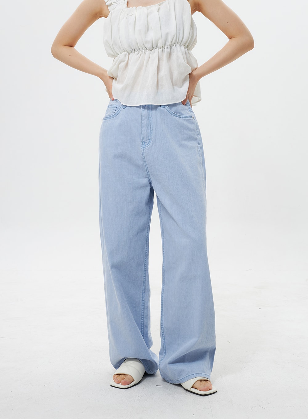 Cotton Baggy Pants OY309