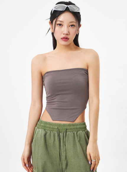 Slit Tube Top CA307