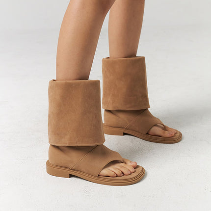 cut-out-toe-mid-calf-boots-cl310