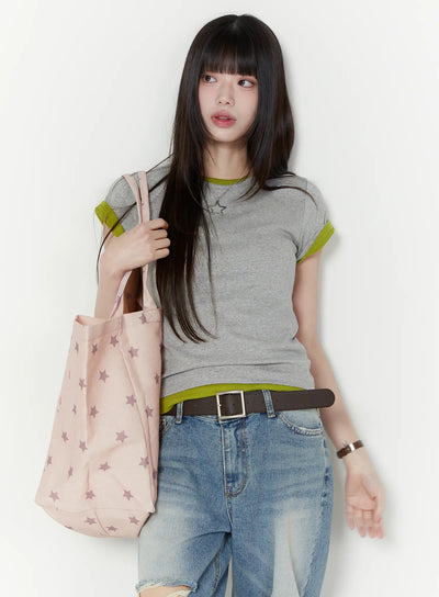 basic-short-sleeve-tee-cu505 / Gray