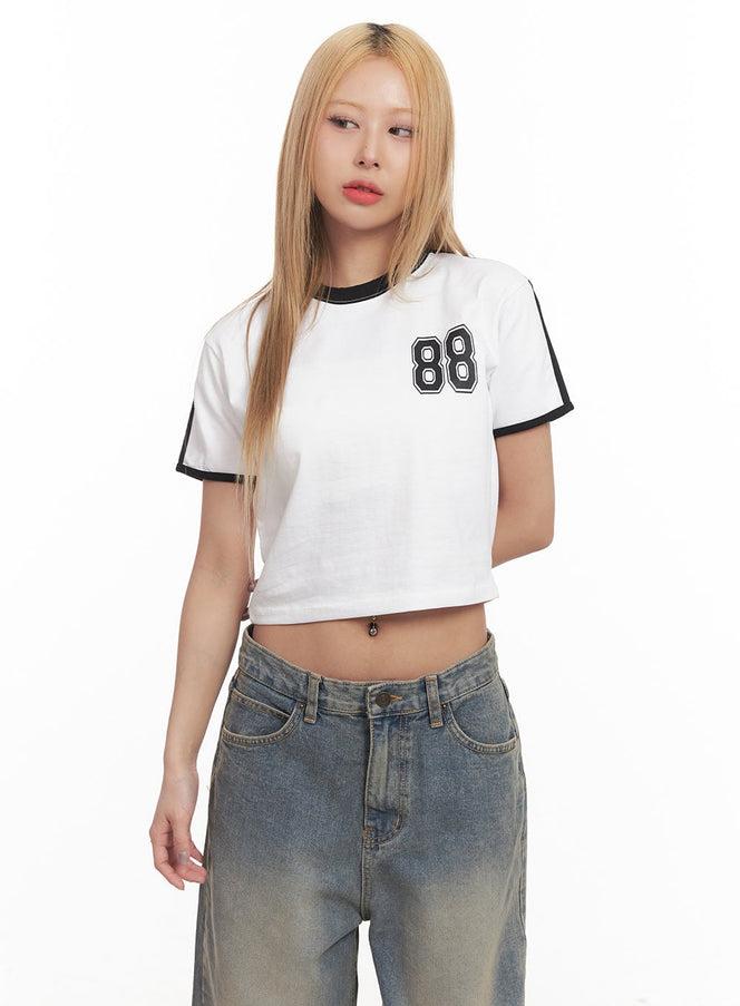 88 Casual Crop Top CM506