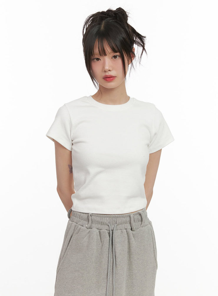 Basic Cropped Tee CJ506