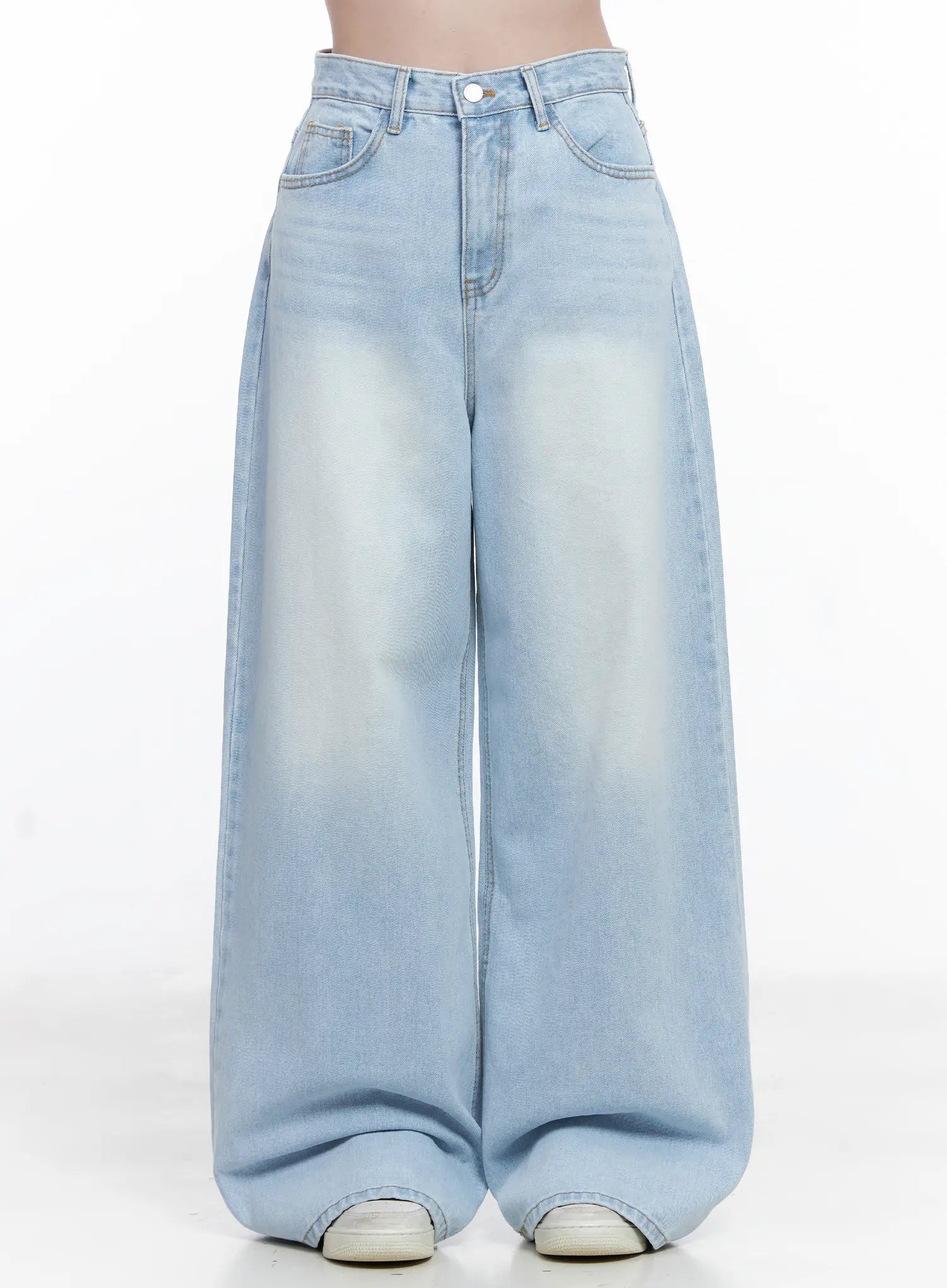 dana-wide-leg-light-wash-jeans-cg521 / Light blue