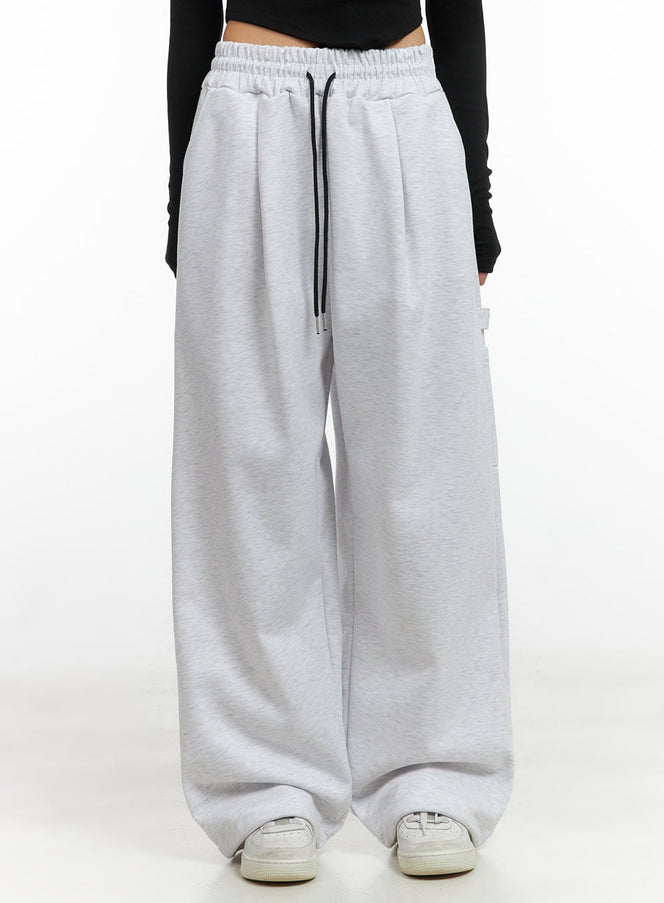 cozy-wide-fit-joggers-co424 / Light gray