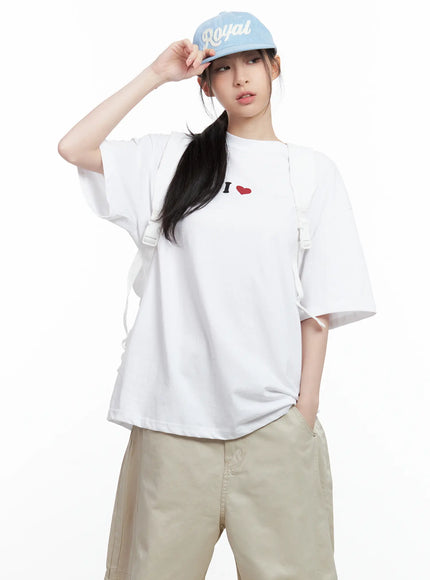 oversized-street-graphic-tee-cu530 / White
