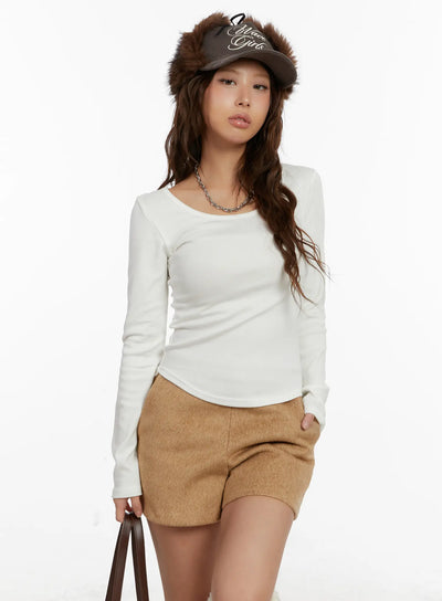 essential-fleece-lined-modal-top-cd512 / White