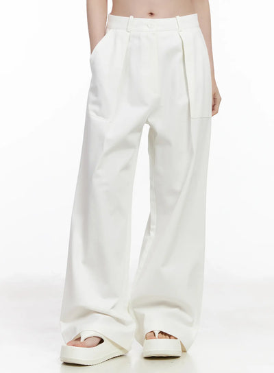 high-waist-wide-leg-trousers-ca510 / White
