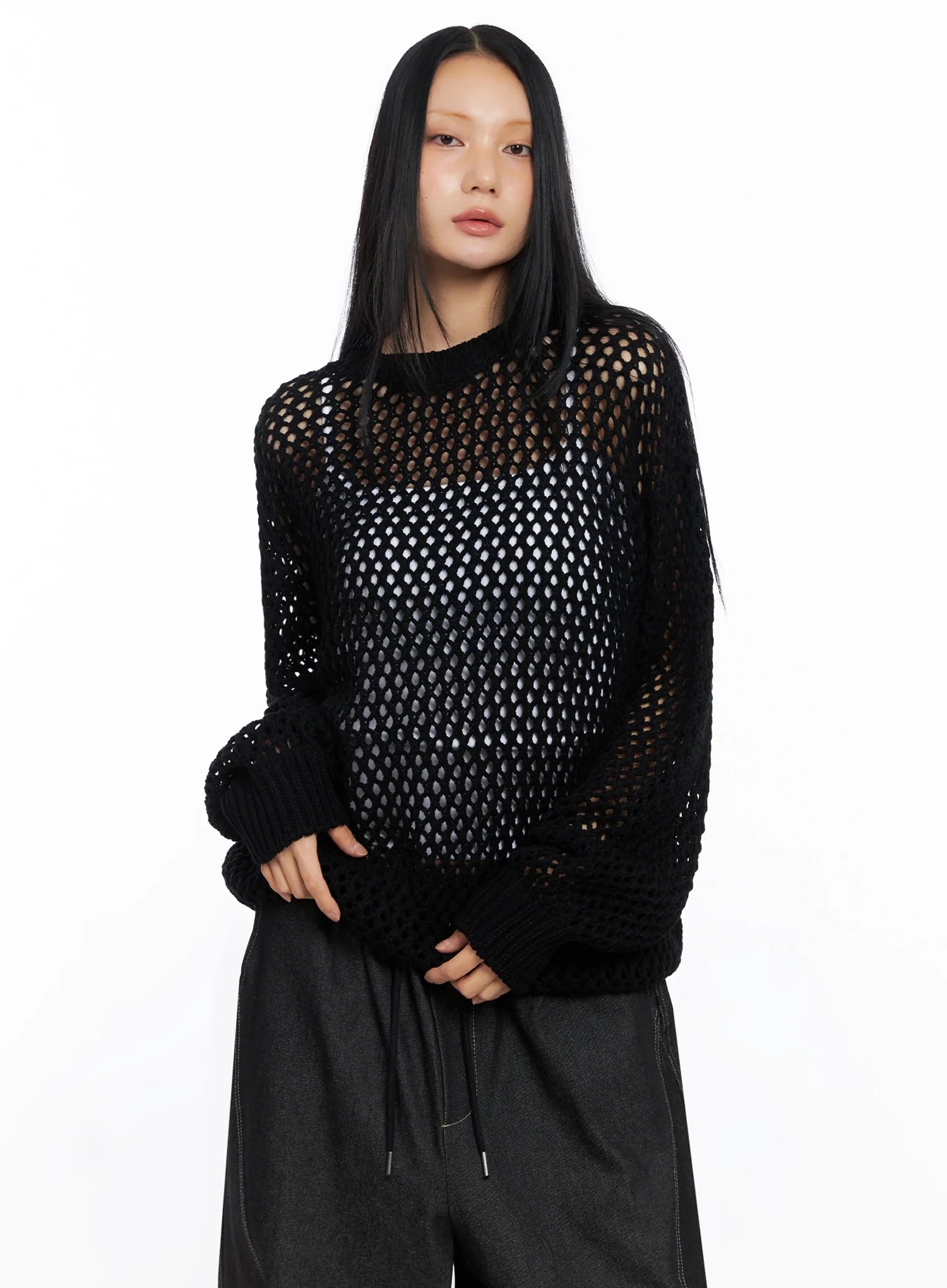 mesh-knit-sweater-co516