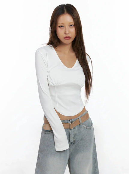 ruched-crop-top-in528