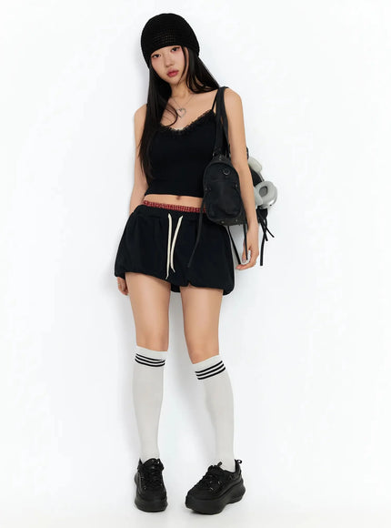 checkered-balloon-skort-ca513
